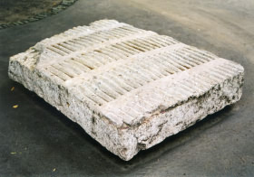 fragment ~ 2000 ~ slivenec limestone ~ 160 cm