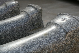three fragments ~ 2001 ~ granite ~ 200 cm