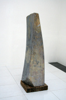 fragment (stele - homage to Eva Petrov) ~ 2011 ~ limestone ~ 115 cm
