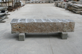 a place to lie down (slunen hora) ~ 2014 ~ granite ~ 260x80x70 cm